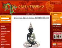Tablet Screenshot of orientissimo.com